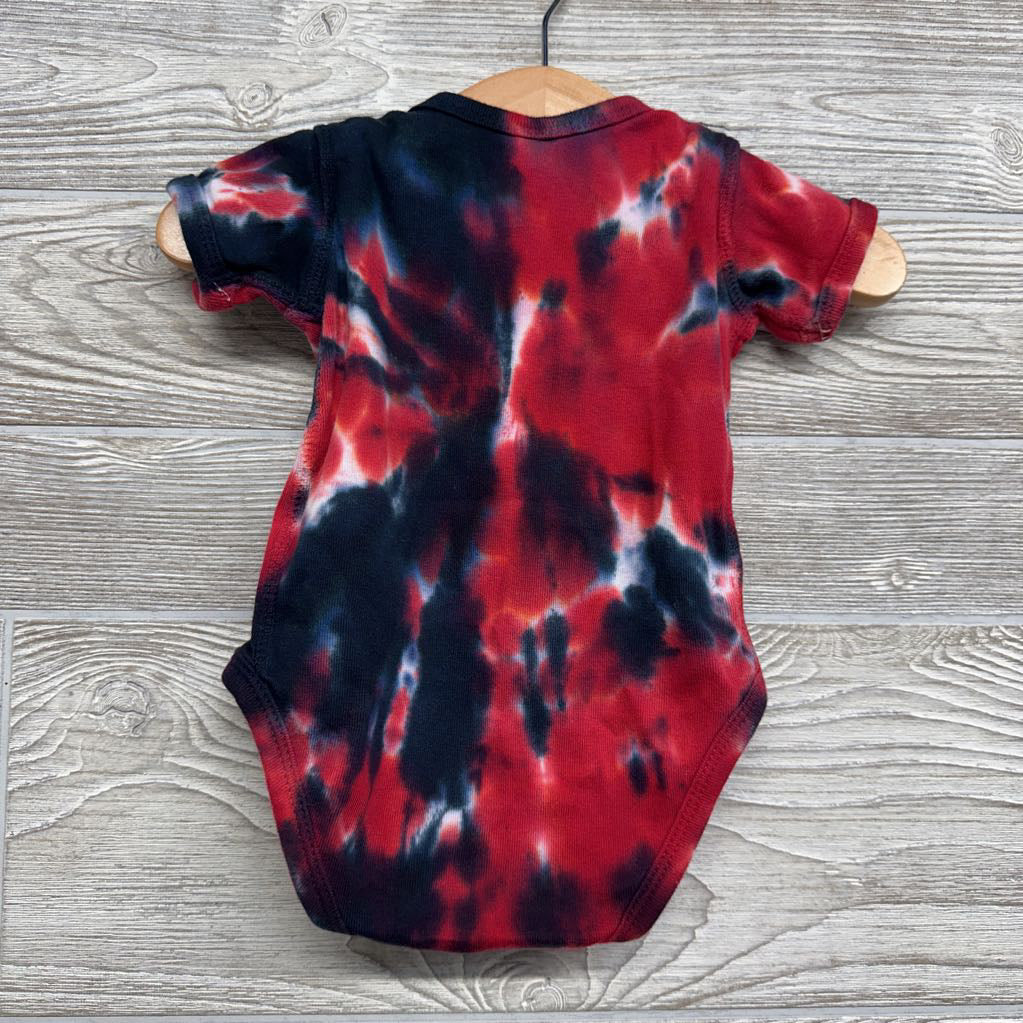 Bodysuit Tie Dye Kiss 0-6M