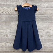 Faux Suede Dress Heart Back 3