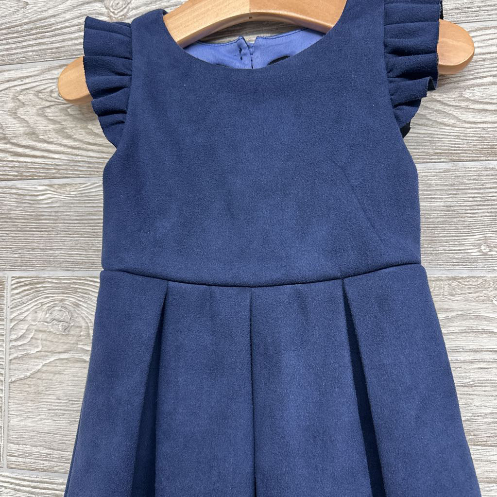 Faux Suede Dress Heart Back 3