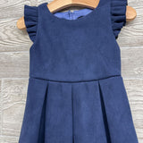 Faux Suede Dress Heart Back 3