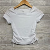 Square Neck Shirt Side Ties 7-8