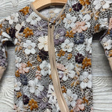 Bamboo Sleeper Lace Print 3-6M