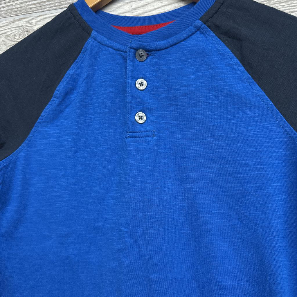 LS Henley Shirt 10-12