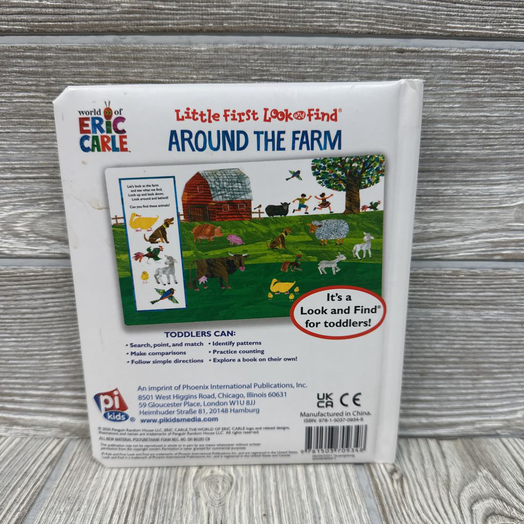 Eric Carle Around The Farm Board Book