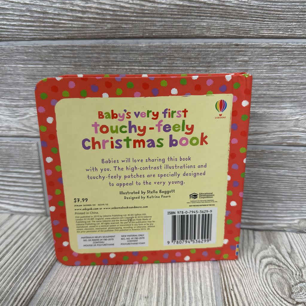 Usborne Baby's Very First Touchy Feely Christmas Book