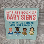 My First Book Of Baby Signs Paperback Book