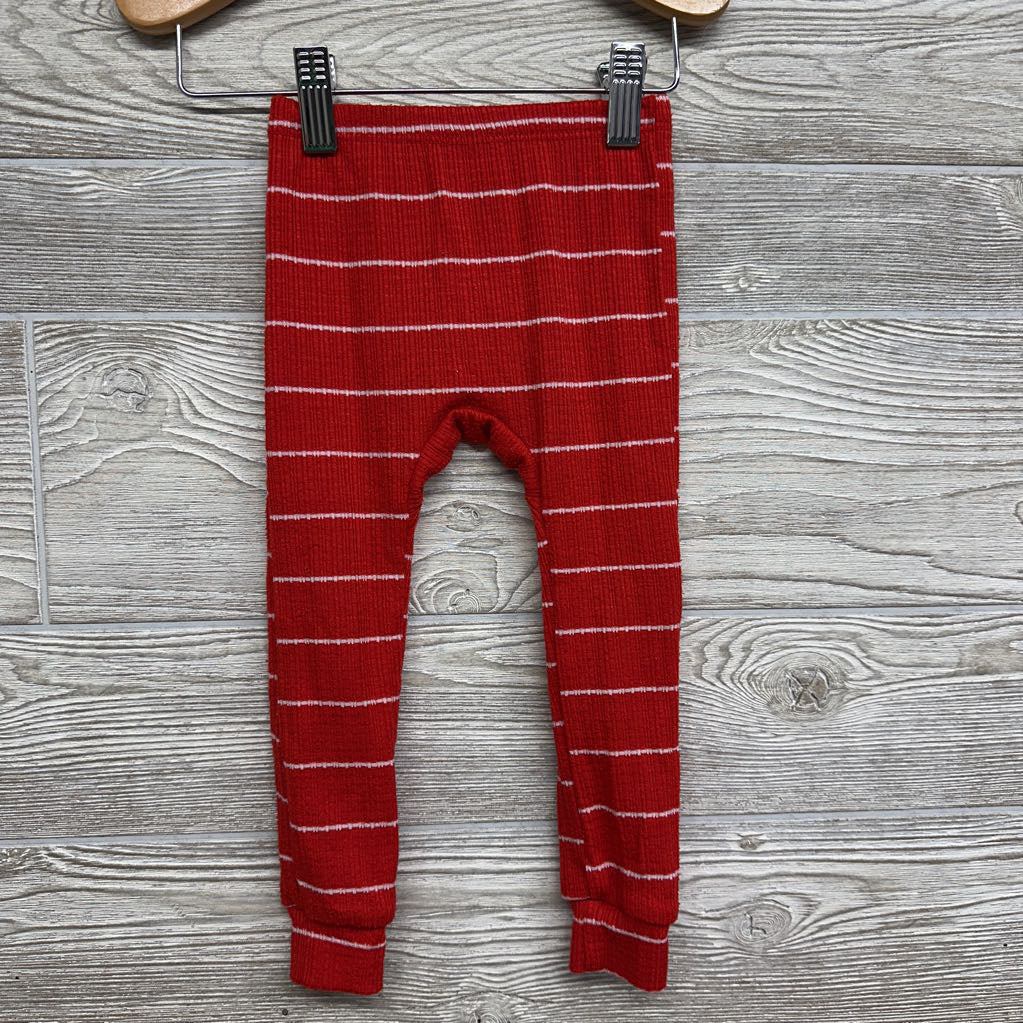 2 Pc LS PJs Stripes 12-18M *