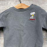 LS Ribbed Shirt & Joggers Snoopy 6-9M