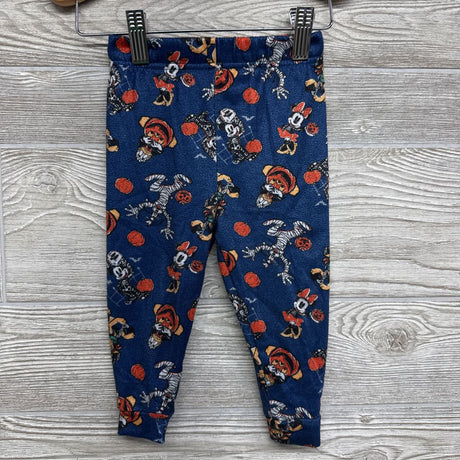 2 Pc LS PJs Mickey Minnie Pluto Pumpkins 18M