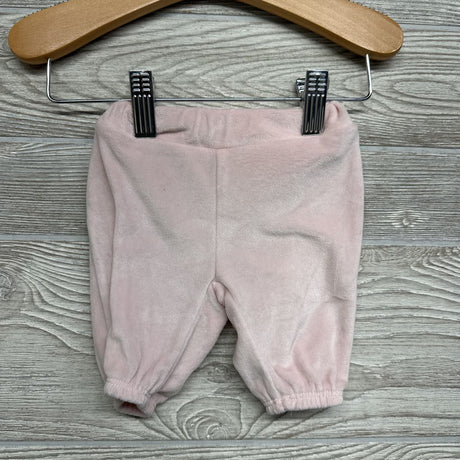 Velour Crewneck Ruffles & Joggers NB