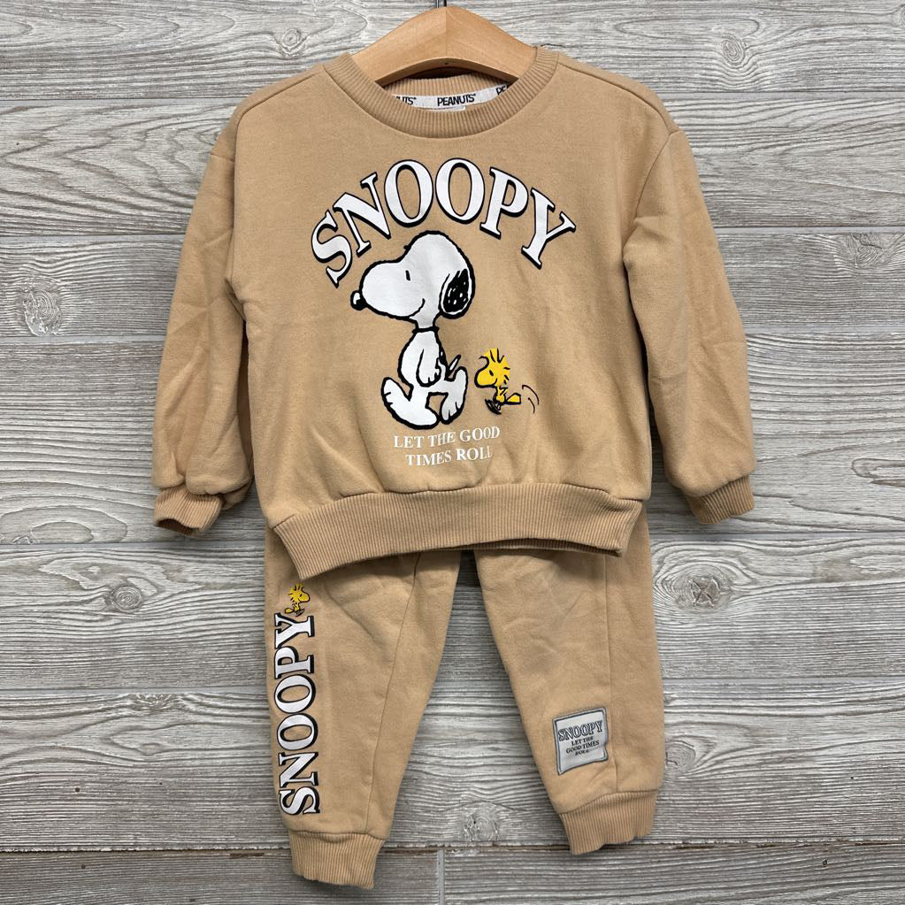 Crewneck & Jogger Sweatpants Let The Good Times Roll 3T