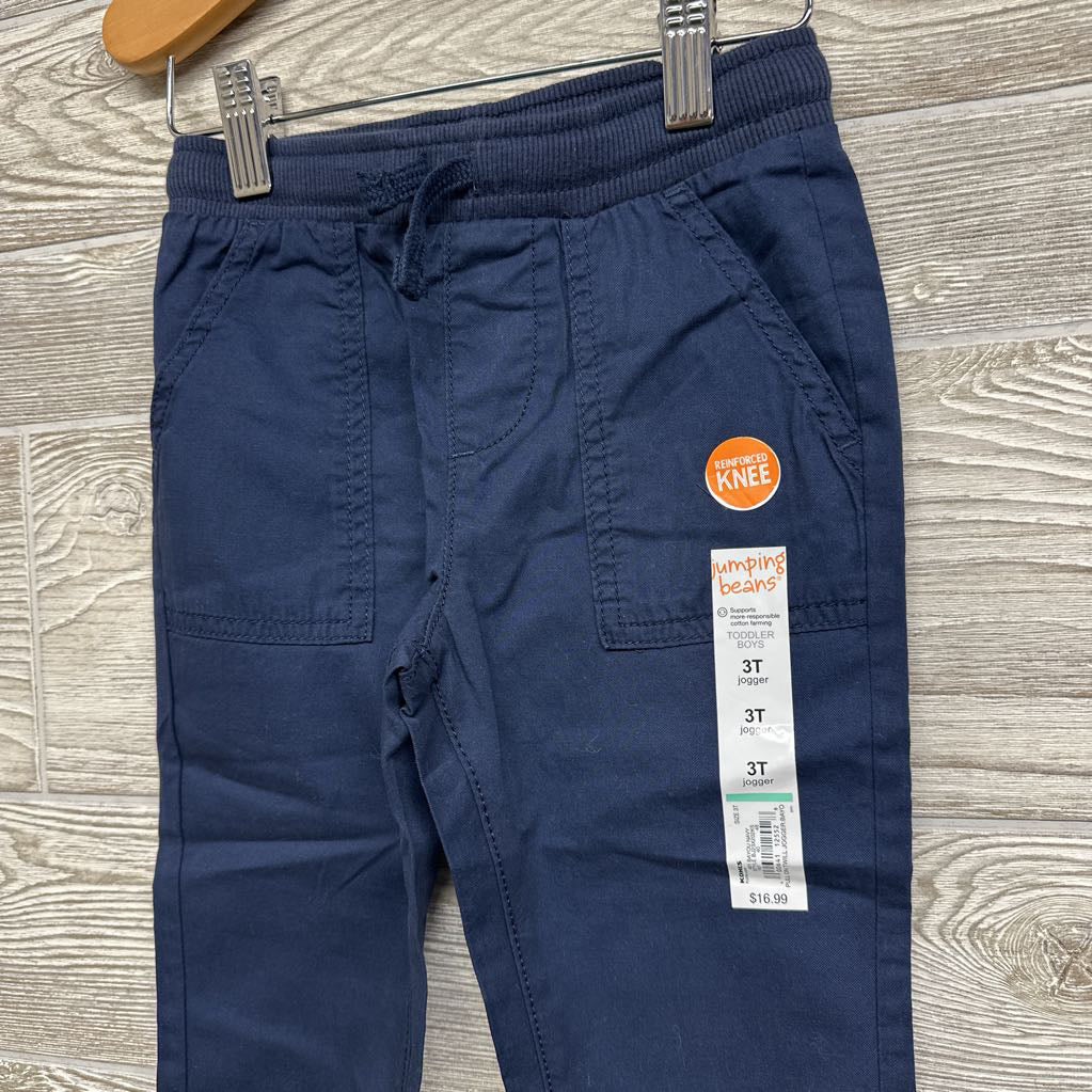 NEW Pull On Drawstring Joggers 3T