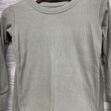 2 Pc LS Ribbed PJs 3T