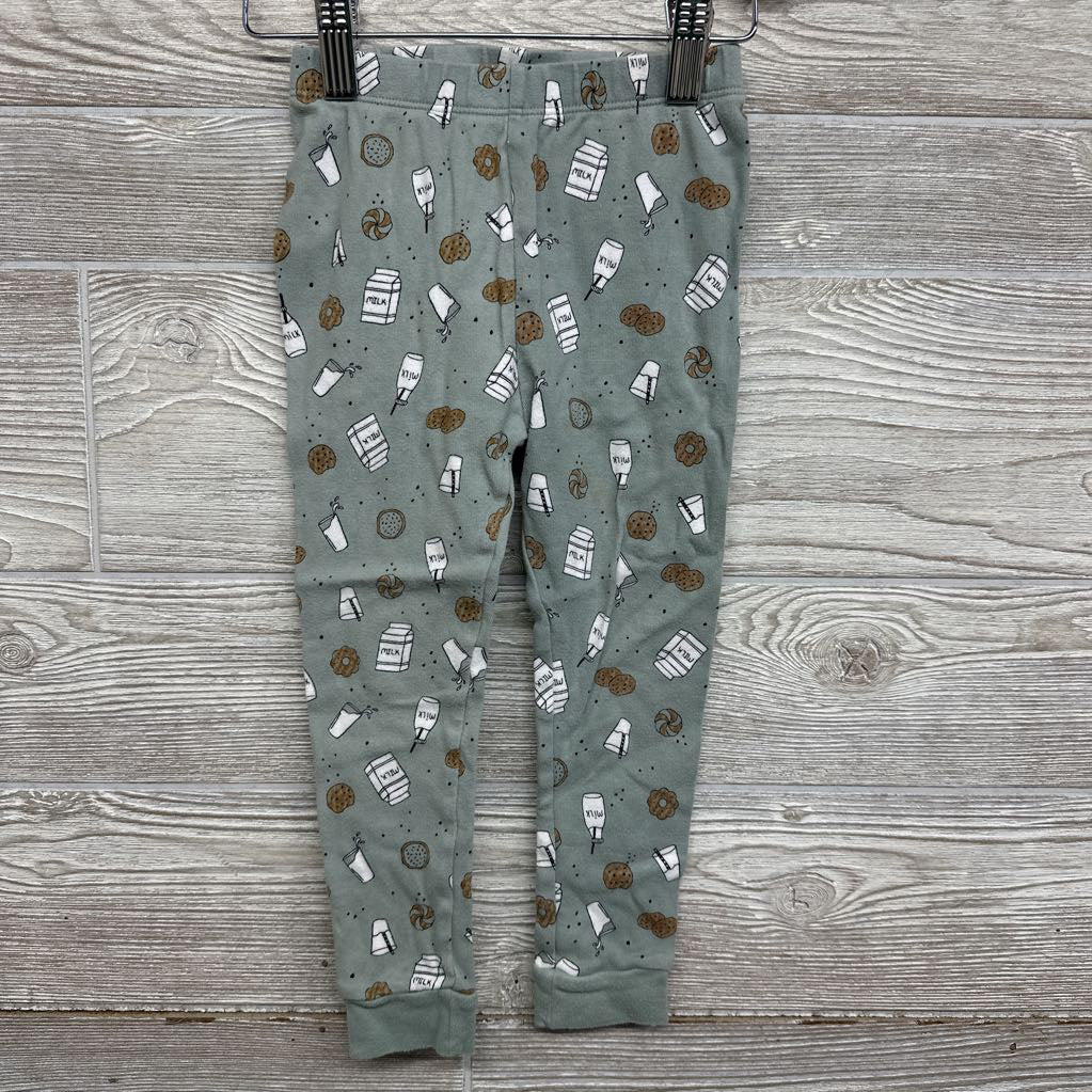 2 Pc LS PJs Cookies Milk 4T