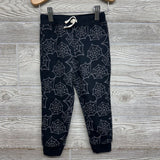 Hoodie Here For The Candy & Jogger Sweatpants Spider Webs 3T