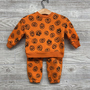 Crewneck & Jogger Sweatpants Pumpkins 6-9M