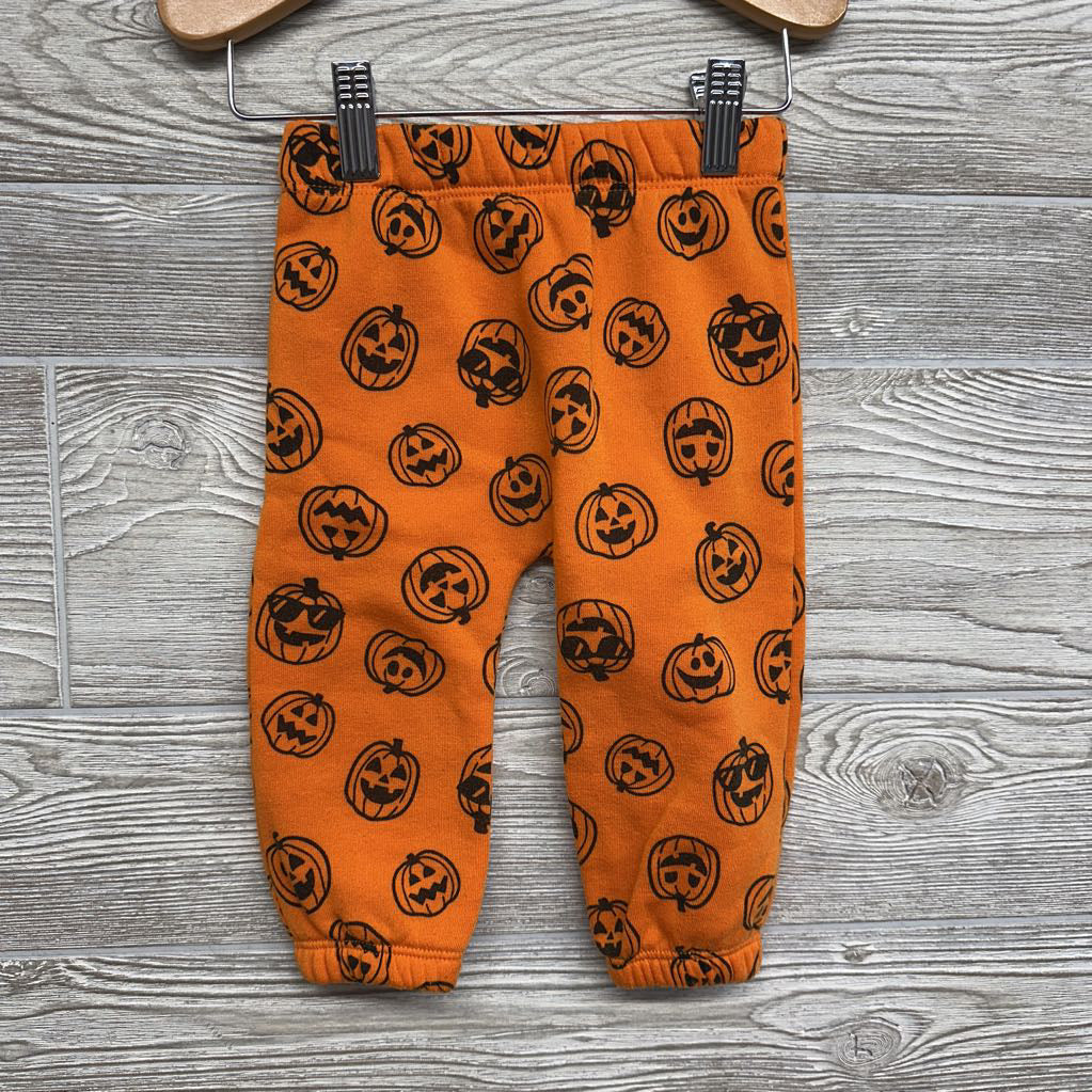 Crewneck & Jogger Sweatpants Pumpkins 6-9M