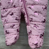Snowsuit Metallic Unicorns 6-9M