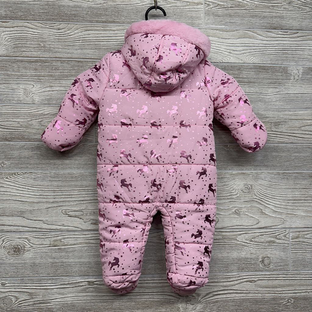 Snowsuit Metallic Unicorns 6-9M