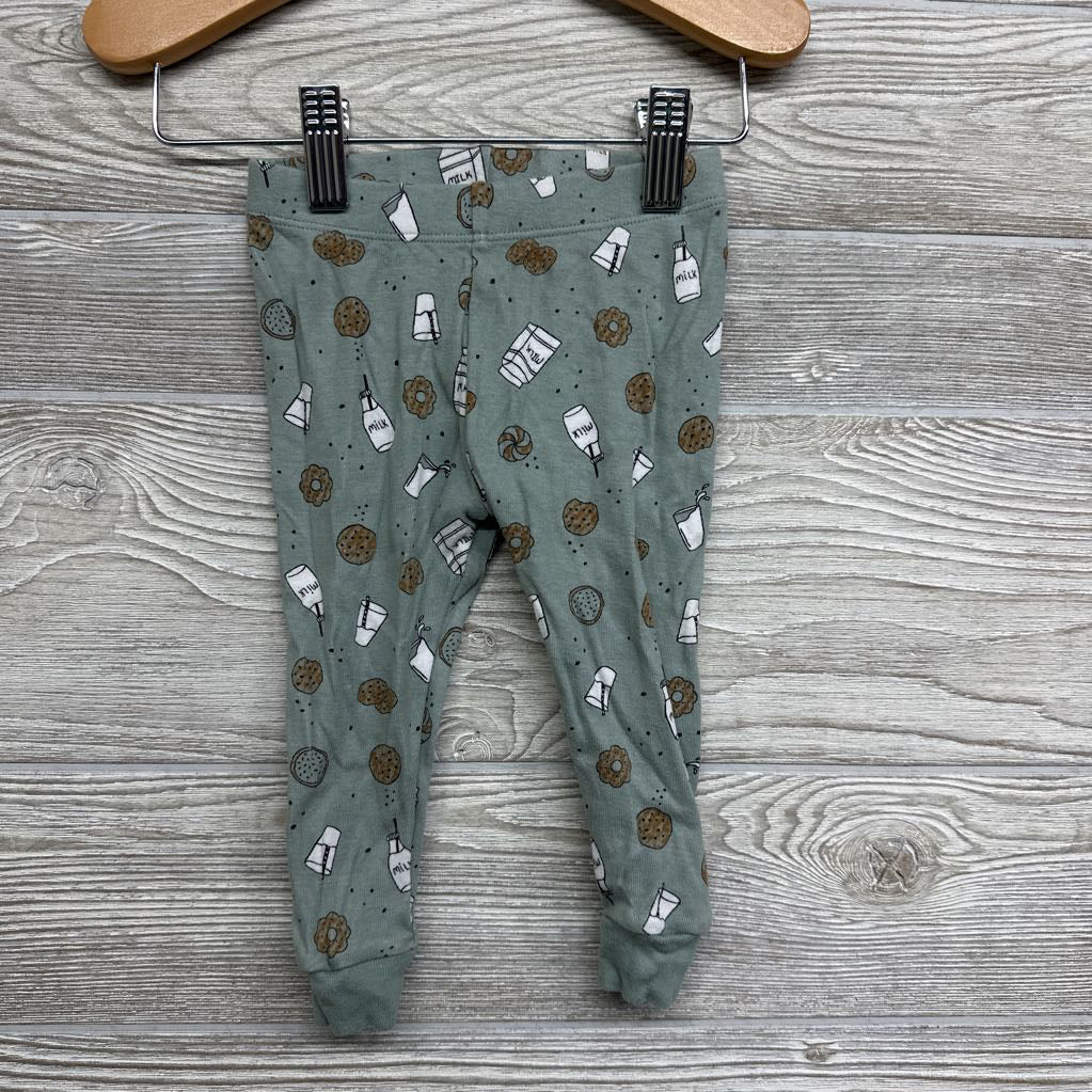 2 Pc LS PJs Cookies Milk 12M