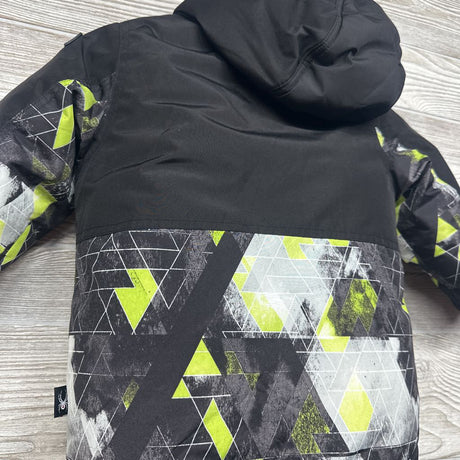 Winter Coat Printed & Snow Bibs 3t