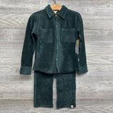 NEW Knit Cord Button Up Shirt & Pull On Pants 3T