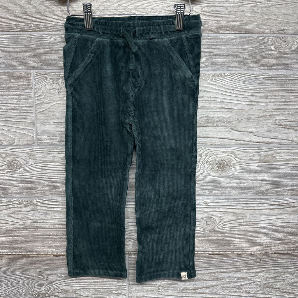 NEW Knit Cord Button Up Shirt & Pull On Pants 3T