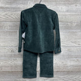 NEW Knit Cord Button Up Shirt & Pull On Pants 3T