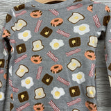 2 Pc LS PJs Eggs Toast 3T