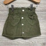 Cord Paperbag Skirt Heart Pockets 18-24M