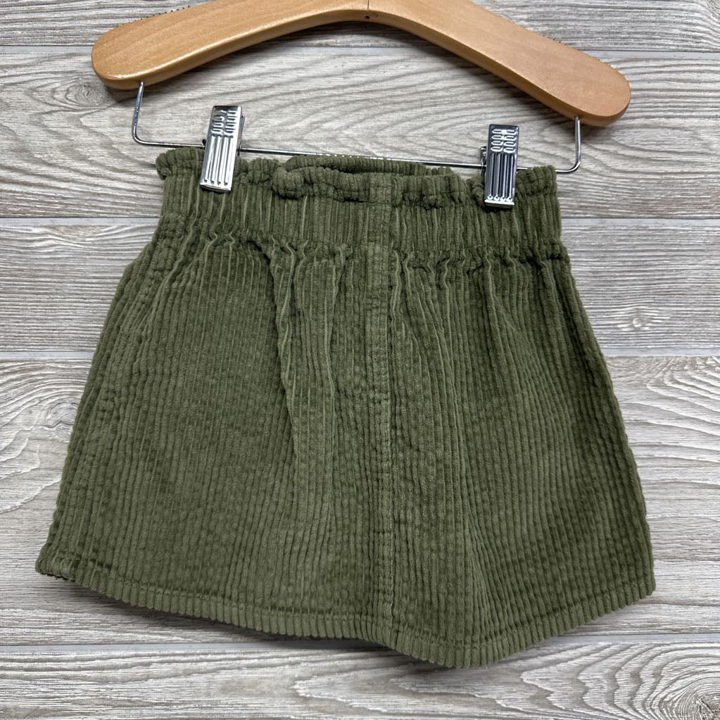 Cord Paperbag Skirt Heart Pockets 18-24M