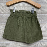 Cord Paperbag Skirt Heart Pockets 18-24M