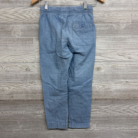 Chambray Pull On Drawstring Pants 10