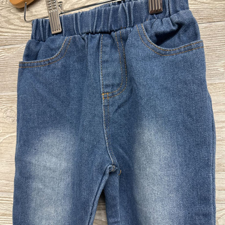 Bell Bottom Jeans Bows Frayed 2-3T