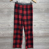 Plaid Fleece PJ Pants 7-8