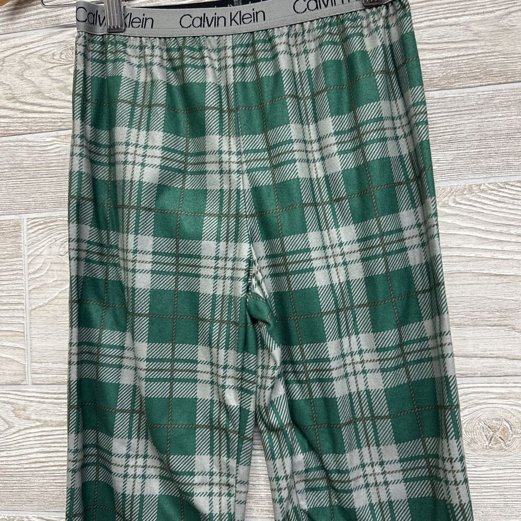 Plaid Fleece PJ Pants 7-8