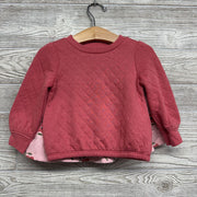 Quilted Crewneck & Skort Flowers 18M