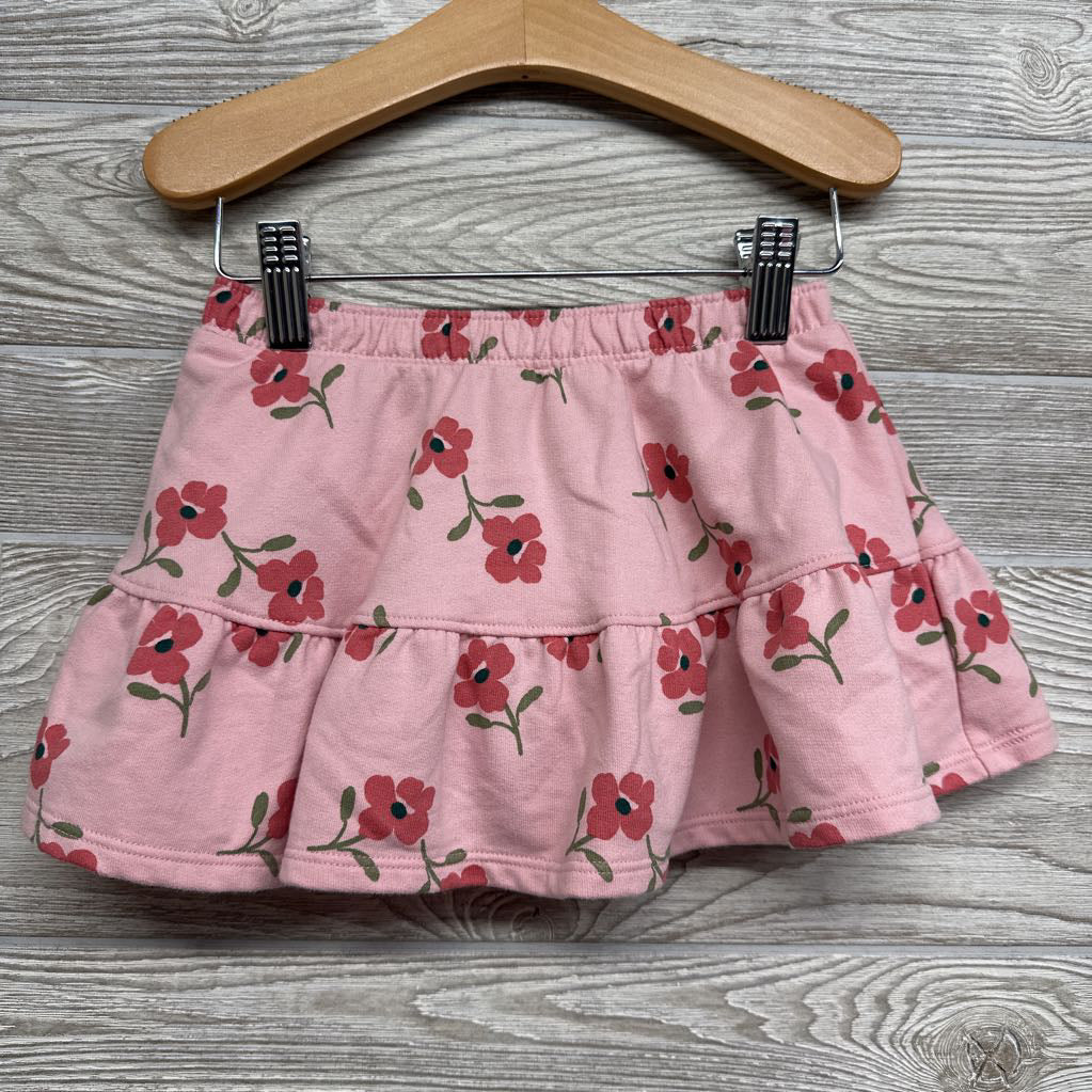Quilted Crewneck & Skort Flowers 18M