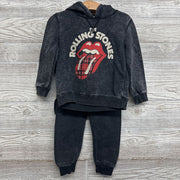 Weathered Hoodie Plaid & Cargo Joggers 3T