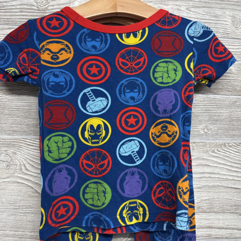 2 Pc PJs Superheroes 3T