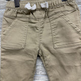 Knit Pull On Drawstring Joggers 6-9M