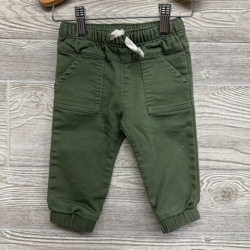 Knit Pull On Drawstring Joggers 6-9M
