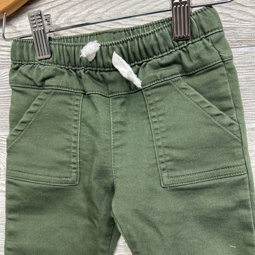 Knit Pull On Drawstring Joggers 6-9M