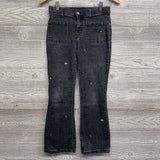 Flare Jeans Embroidered Flowers 12