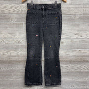Flare Jeans Embroidered Flowers 12