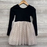 LS Ribbed Tulle Dress Dots 10
