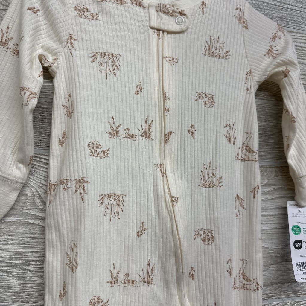 NEW Ribbed Sleeper Ducks Mushrooms 9M