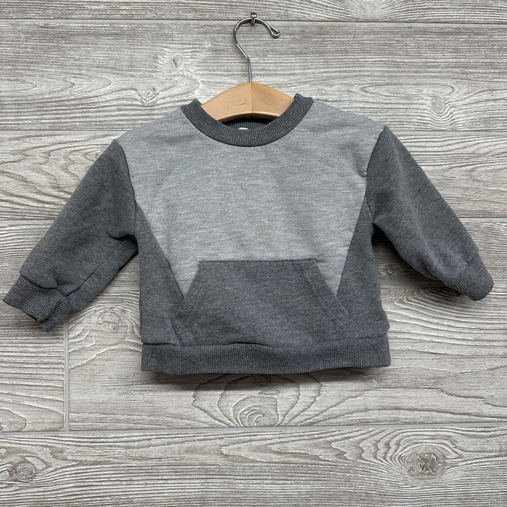 Crewneck Kangaroo Pocket 18M