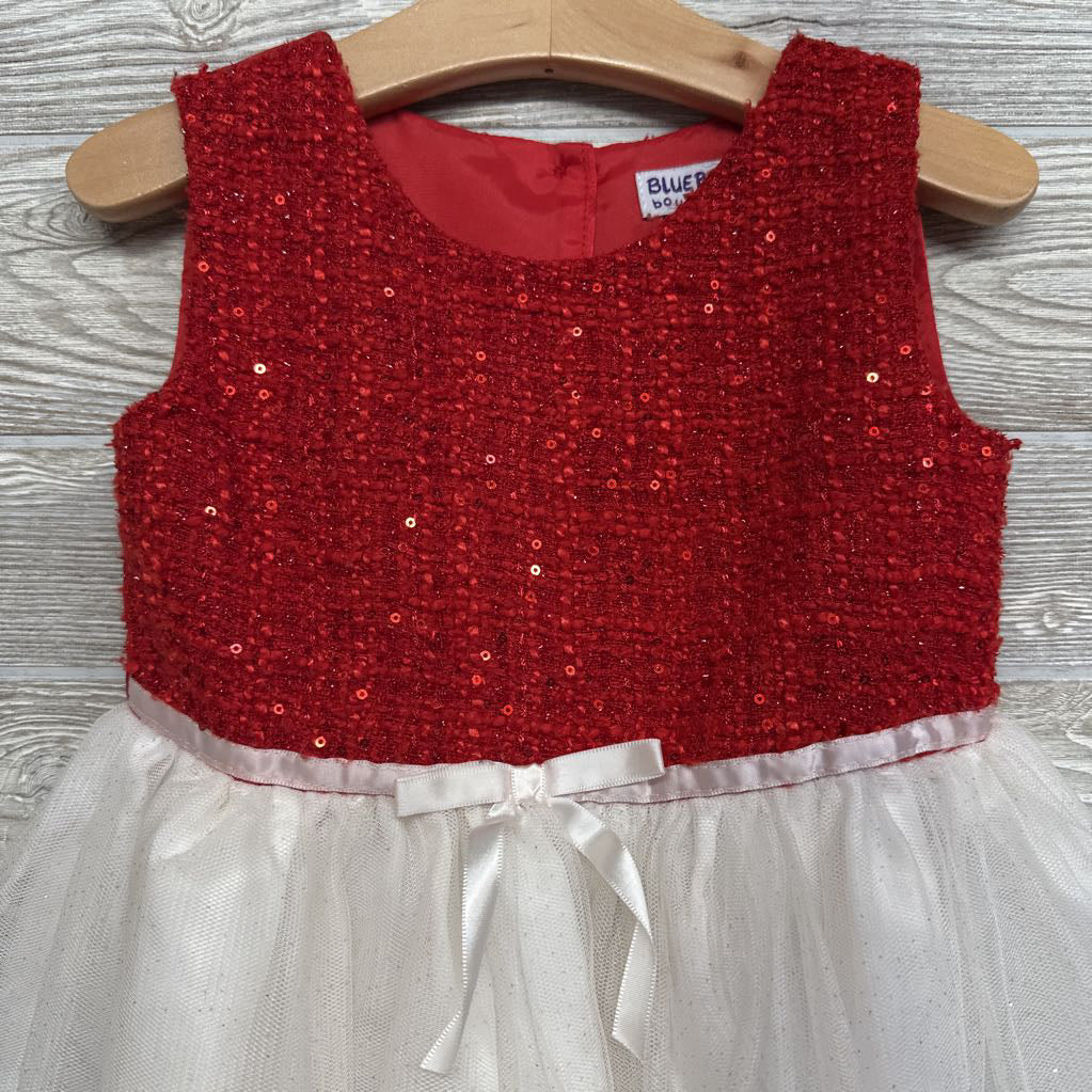 Tank Tulle Dress & Tweed Jacket Sequins 4T