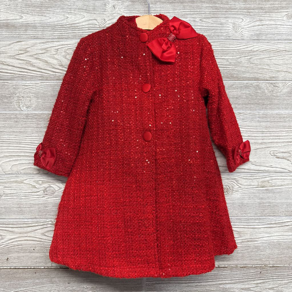 Tank Tulle Dress & Tweed Jacket Sequins 4T